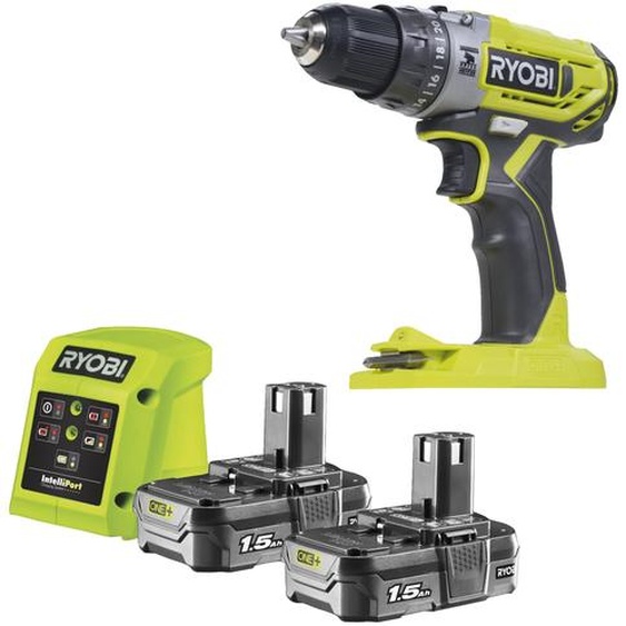 Perceuse-visseuse à percussion sans fil compacte 18V ONE+™ (2x 1.5 Ah)