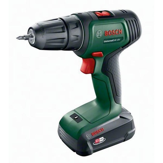 Perceuse-visseuse à percussion sans fil UniversalDrill 18V max.couple 40Nm batterie 2,5Ah