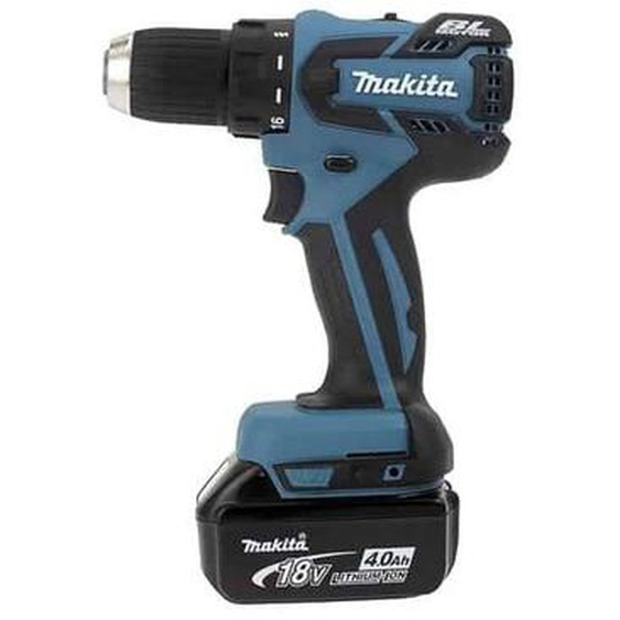 Perceuse visseuse Makita 18 volts li-ion 4 ah - ddf459rmj - Tension de la batterie : 18 v - Capacité de la batterie : 4 Ah Makita