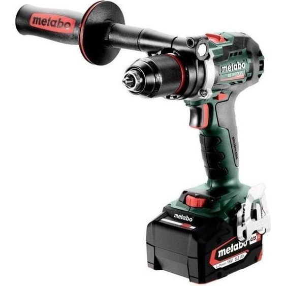 Perceuse-visseuse sans fil BS 18 LTX BL I - 130 Nm, 18V 2 x 5,2 Ah Li-Power, ASC 55, metaBOX 145 L - METABO - 602358650
