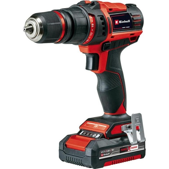Perceuse-visseuse sans fil – TE-CD 18/45 3X-Li – 18 V – 45 Nm – 2 vitesses – mandrin 13 mm – 1× batterie 2,0 Ah + chargeur