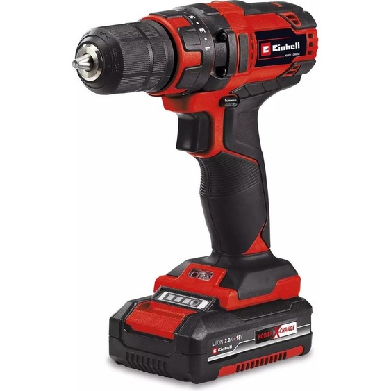 Perceuse-visseuse TC-CD 18/35 Li (1x2,0 Ah) - 18V - 35Nm - 2 vitesses - mandrin 10mm