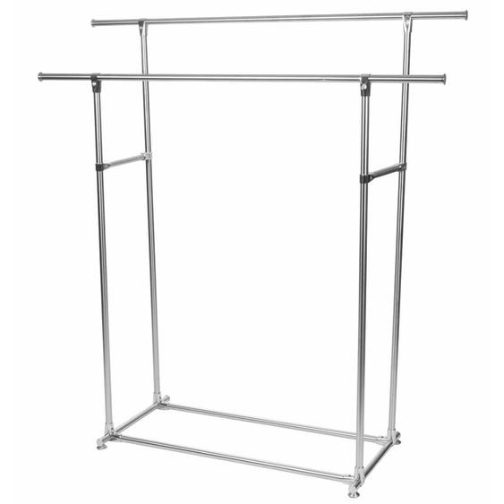 Perel Porte-vêtements double 145 x 50 x 155 cm 75 kg MP62