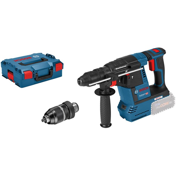 Perforateur SDS Plus 18V GBH 18V-26 F 2,6J (sans batterie ni chargeur) en coffret L-BOXX - BOSCH - 0611910001