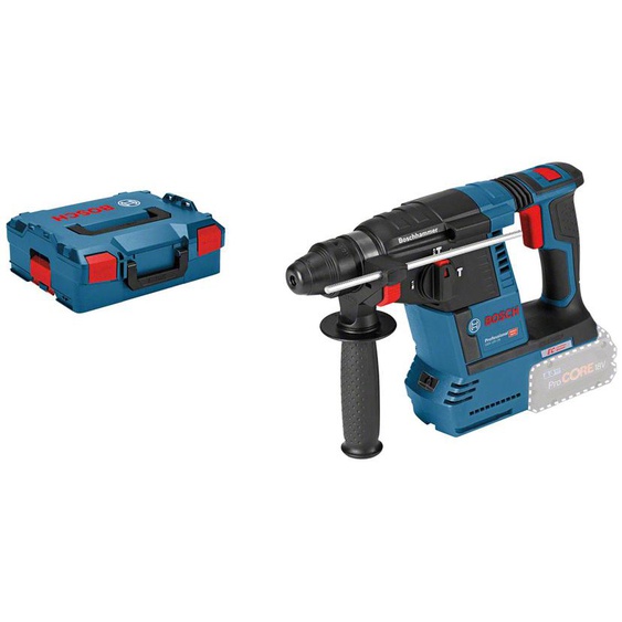 Perforateur SDS Plus 18V GBH 18V-26 (sans batterie ni chargeur) + coffret L-BOXX - BOSCH - 0611909001