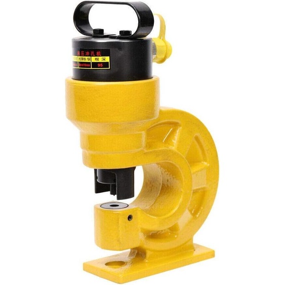 Perforatrice hydraulique 31T Perforatrice hydraulique pour tôle Force Puncher Perforatrice hydraulique pour perforer des ceintures, des plaques de fer, des barres de cuivre et de laluminium