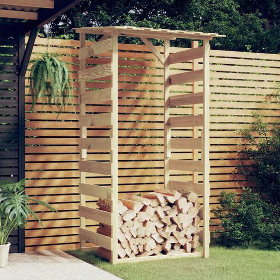 Pergola avec toit 100x90x200 cm Bois de pin imprégné