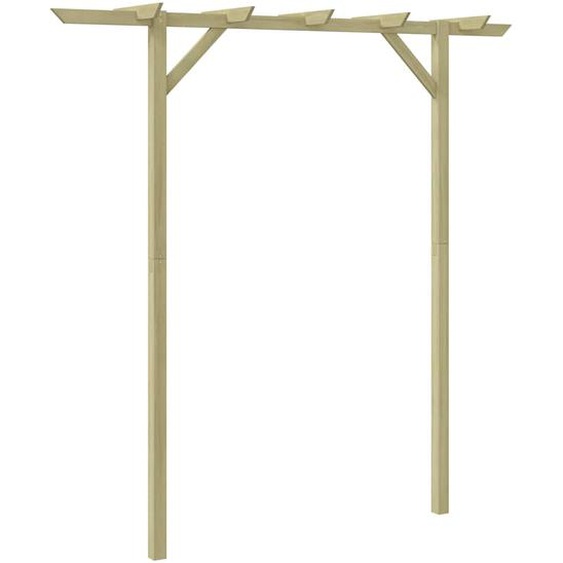 Pergola de jardin 205 x 40 x 203 cm Bois