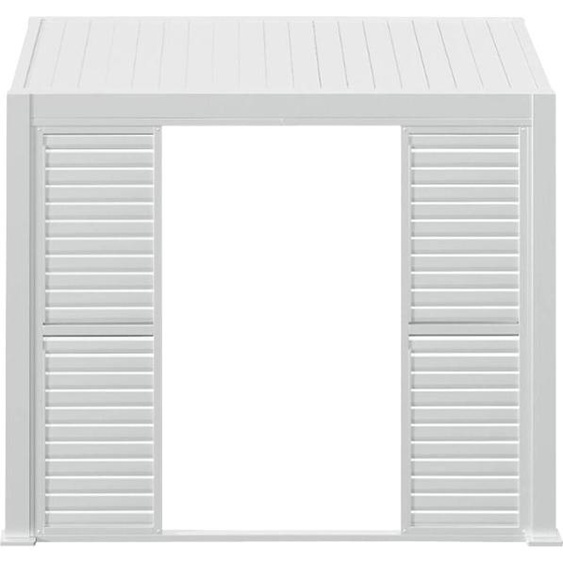 Persienne coulissante EVORA Blanche Pour Côté 3,6 m - 3,4 x 2,3 Aluminium traité époxy Hespéride
