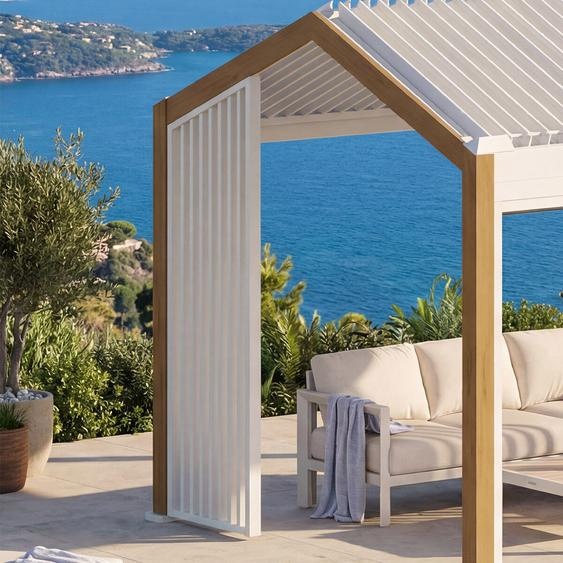 Persienne ECOZIA Argile Pour côté 3m - 74,8 x 5 248,5 cm Aluminium traité époxy Hespéride