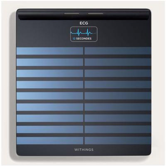 Pèse personne connecté Body Scan noir