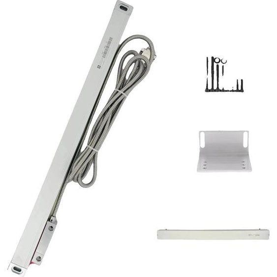 Pèse-personne linéaire en verre DRO, haute résolution, longueur réglable, voyage de 970mm