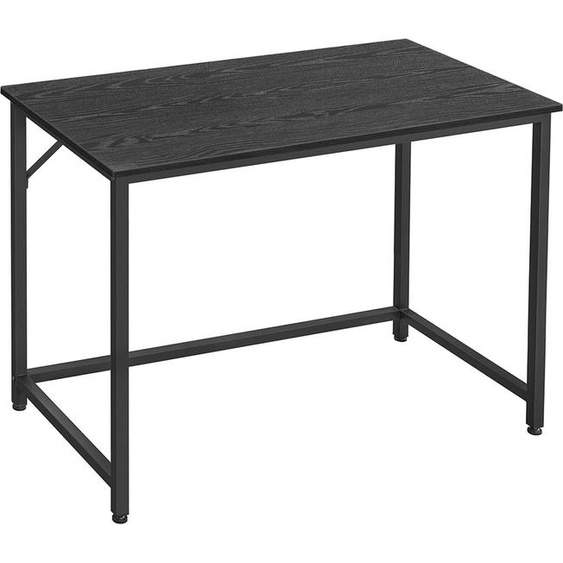 Petit bureau dordinateur, gris-beige-noir