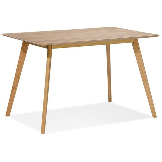 Petite table / bureau design MARIUS en bois finition naturelle - 120x80 cm