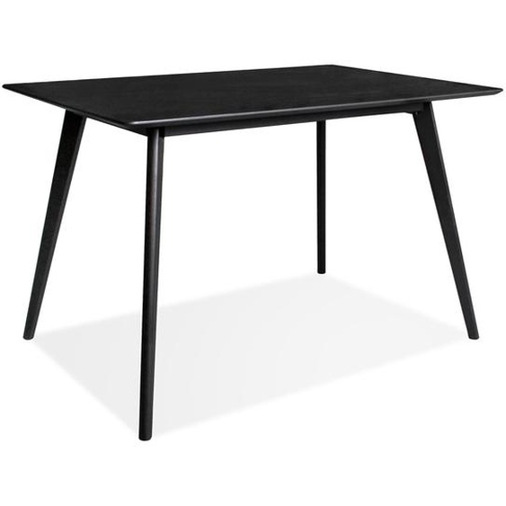 Petite table / bureau design MARIUS noire - 120x80 cm
