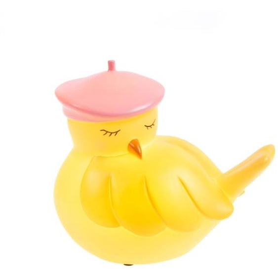 Petite Veilleuse Moineau Jaune