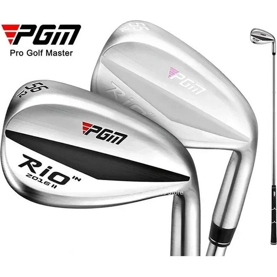 PGM Clubs de Golf cales de sable Clubs 52/56/60 degrés hommes femmes argent tige en acier inoxydable tête SG010