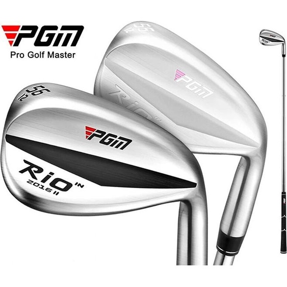 PGM Clubs de Golf cales de sable Clubs 52/56/60 degrés hommes femmes argent tige en acier inoxydable tête SG010