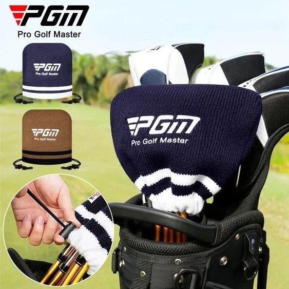 PGM – couvre-tête pour Clubs de Golf, corde élastique tricotée, ensemble de tiges de fer, chapeau de protection GT215