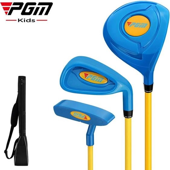 PGM-Ensemble de club de golf pour enfants de 2 à 5 ans, entraînement intérieur du maire, bois, fer, balançoire, putter, sac cadeau, garçon, fille, JRTG011