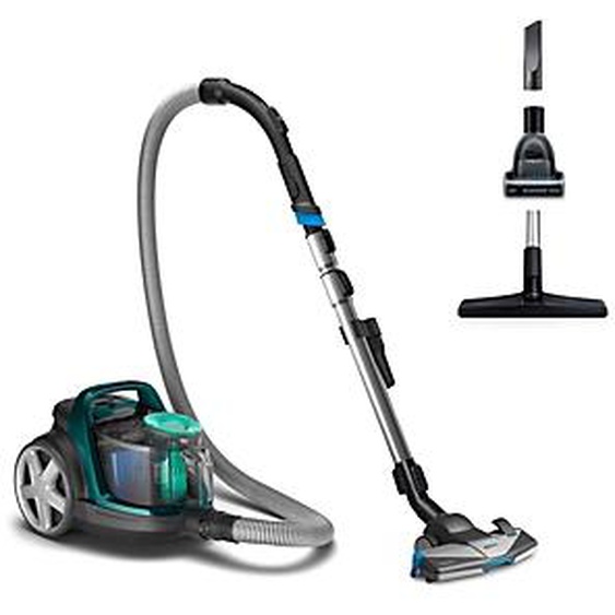 Philips Aspirateur sans sac PowerCyclone 7 FC9555/09, capacité poussière de 1,5 l, 650 W - Vert