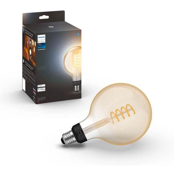 Philips Hue White Ambiance, ampoule LED connectée E27 Filament G125