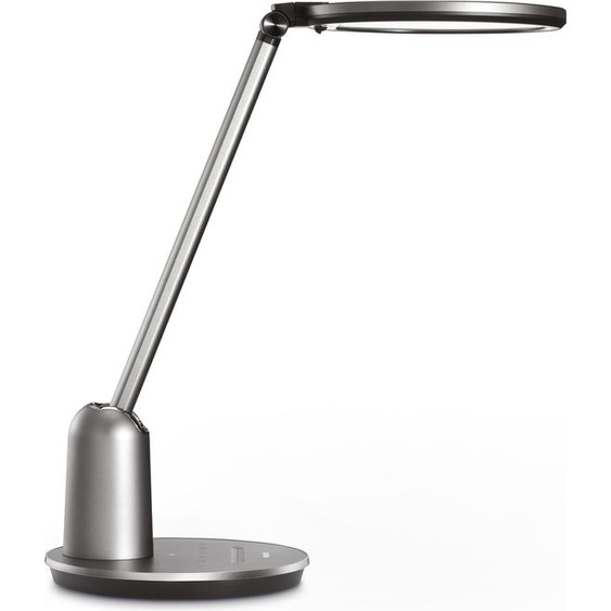 Philips LED Einstein 15W Lampe de table 630lm DSK602 Gris SceneSwitch 2800-5100K DIMMBAR