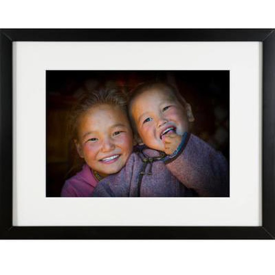 Photo encadrée :  Les enfants de désert de Gobi