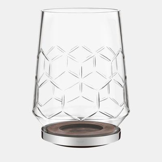 Photophore en verre taillé - Grande taille - MADISON 6