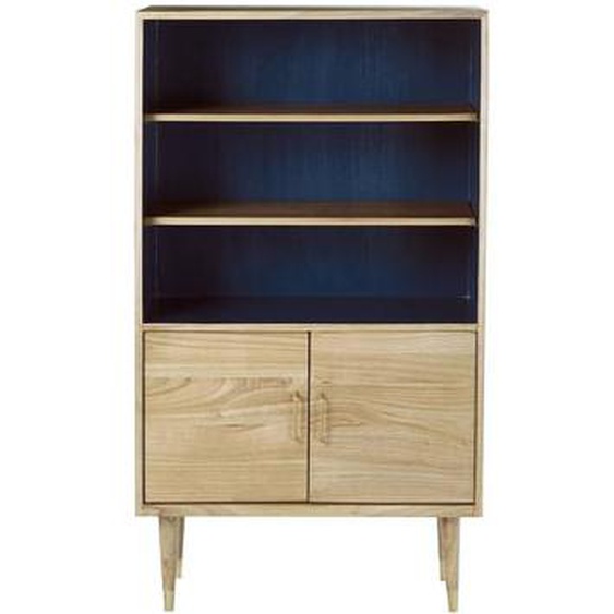 PIA  Bibliothèque en mindi massif 85 cm