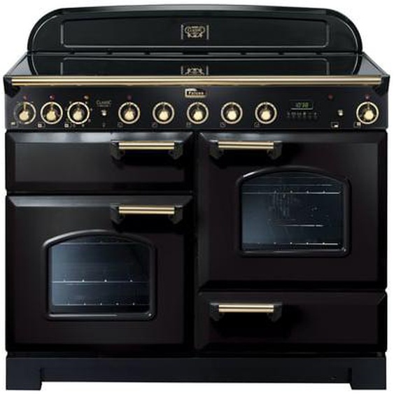 Piano de cuisson induction DELUX110 INDUC NOIR LAITON