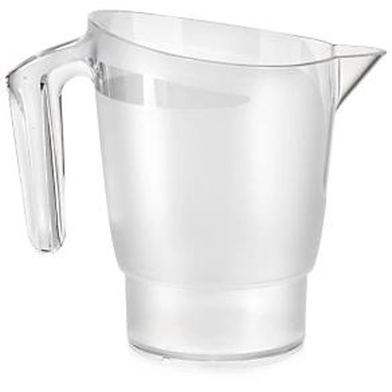 Pichet en copolyester 1 L - Transparent - Lot de 6