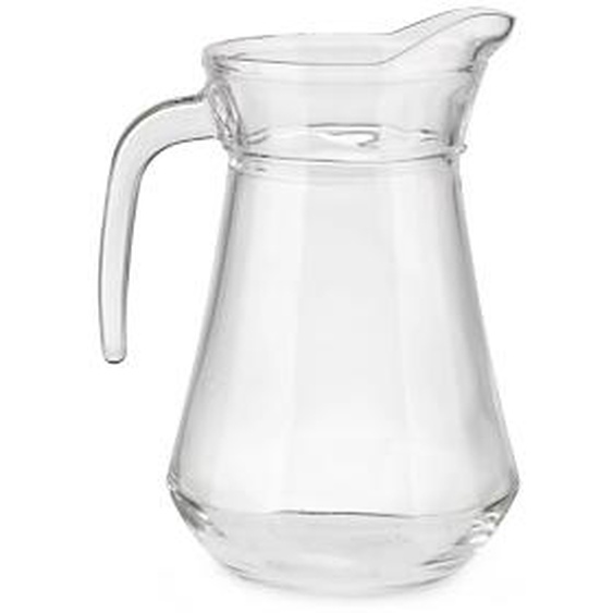 Pichet en verre 100 cl - Transparent - Lot de 6