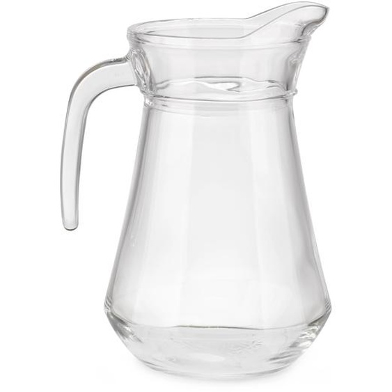 Pichet en verre 100 cl - Transparent - Lot de 6
