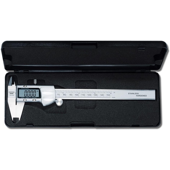 Pied à coulisse numérique de précision HEYCO Acier inoxydable