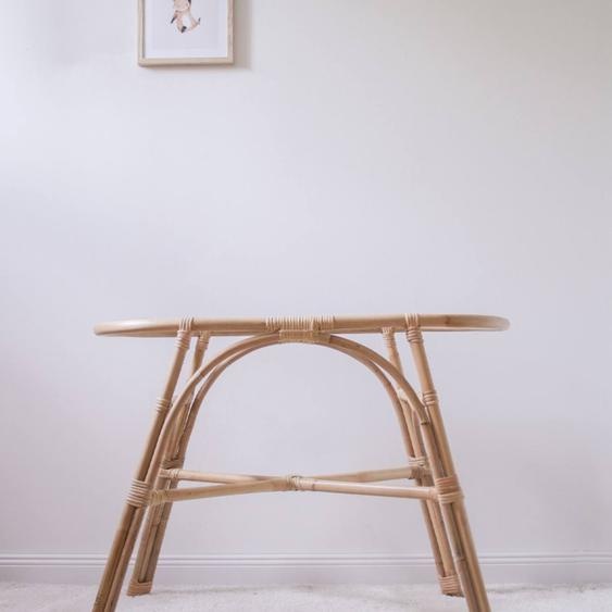 Pied De Couffin En Rotin, Pour Couffin 70x30cm Naturel