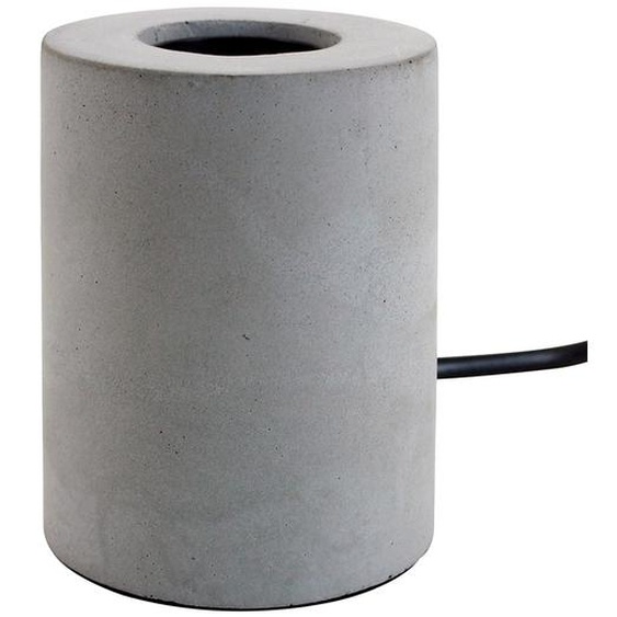 Pied de lampe de table NIGRI gris effet béton