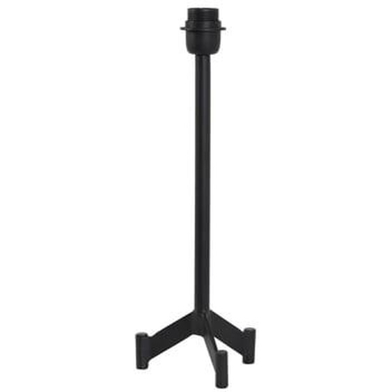 Pied de lampe Dennis métal noir 40 cm