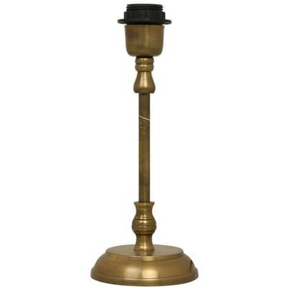 Pied de lampe MITHUN métal bronze H30 x Ø12 cm