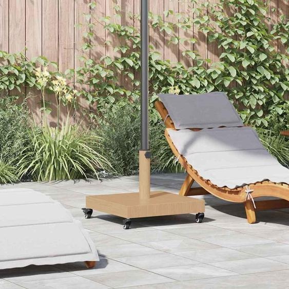 Pied de parasol dextérieur Bois clair