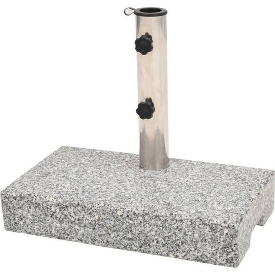 Pied de parasol Granit Rectangulaire 25 kg