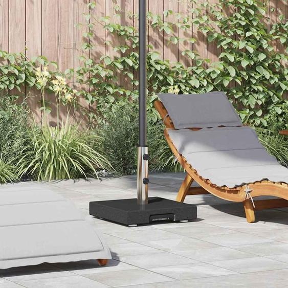 Pied de parasol Noir 41 x 41 x 37 cm Granit