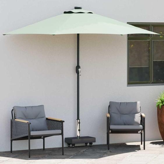 Pied de parasol noir 45 x 25 x 45 cm Granit, acier