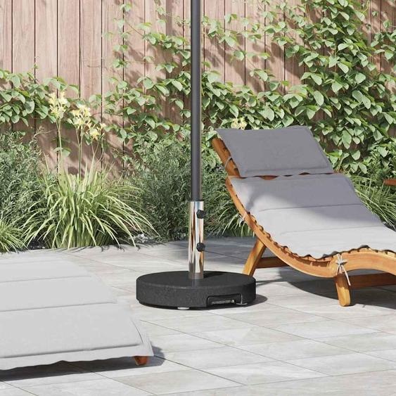 Pied de parasol Noir 45 x 45 x 37.5 cm Granit