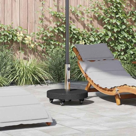 Pied de parasol Noir 45 x 45 x 45 cm Granit