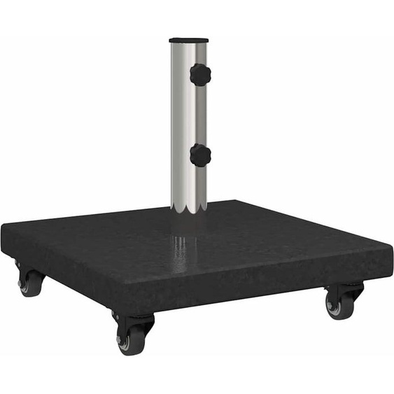 Pied de parasol 30kg Noir Granite Carré