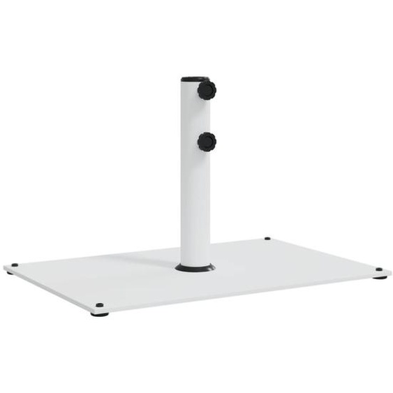 Pied de parasol Ø32/38/48 mm Mât 15 kg Rectangulaire