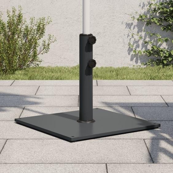 Pied de parasol Ø32/38/48 mm Mât 17 kg Carré