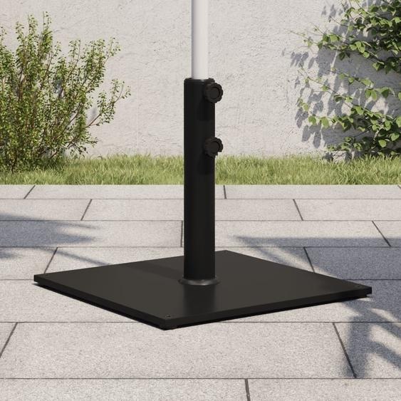 Pied de parasol Ø32/38/48 mm Mât 17 kg Carré