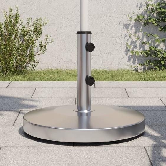 Pied de parasol Ø32/38/48 mm Mât 25 kg Rond